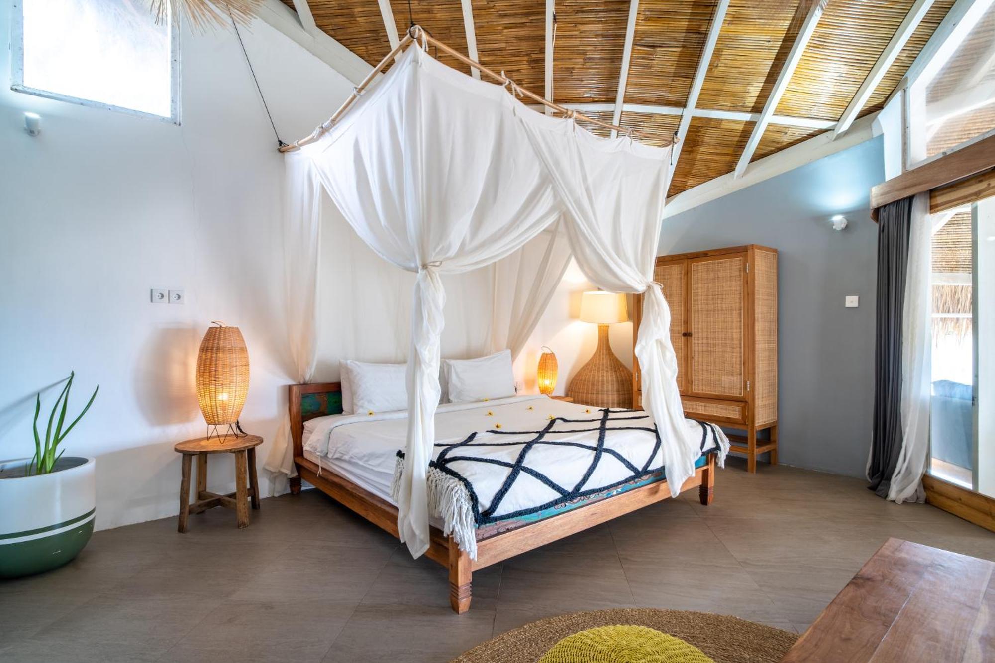 Mowies On The Beach Gili Air Exterior foto